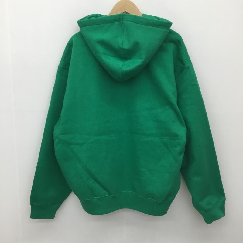 シュプリーム Supreme パーカー 長袖 Champion 24SS Zip Up Hooded Sweatshirt ジップパーカー L ロゴ、文字 緑 / グリーン /  メンズ USED 古着 中古 10136776