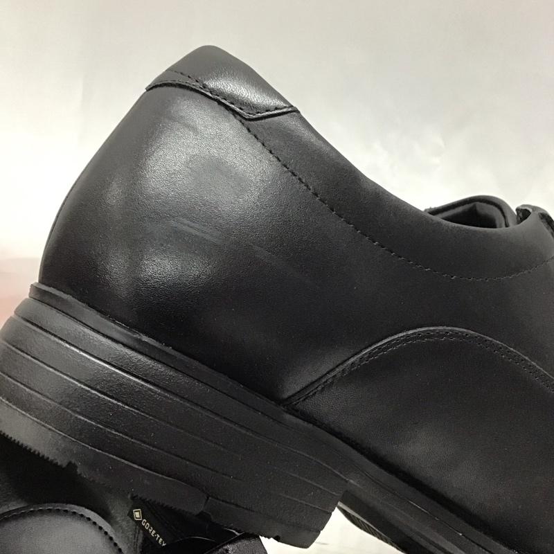 アシックス ASICS 革靴 革靴 TU-8002 texcy luxe GORE-TEX ストレートチップ 箱有 26.5cm 26.5cm 無地 黒 / ブラック /  メンズ USED 古着 中古 10111754