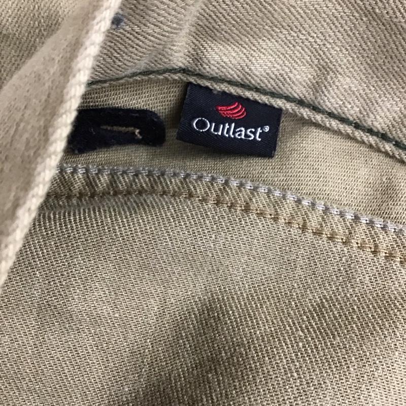 エディーバウアー Eddie Bauer パンツ デニム、ジーンズ スリムパンツ カジュアルパンツ ストレートパンツ ストレッチパンツ 31インチ 無地 ベージュ / ベージュ /  メンズ USED 古着 中古 10114178