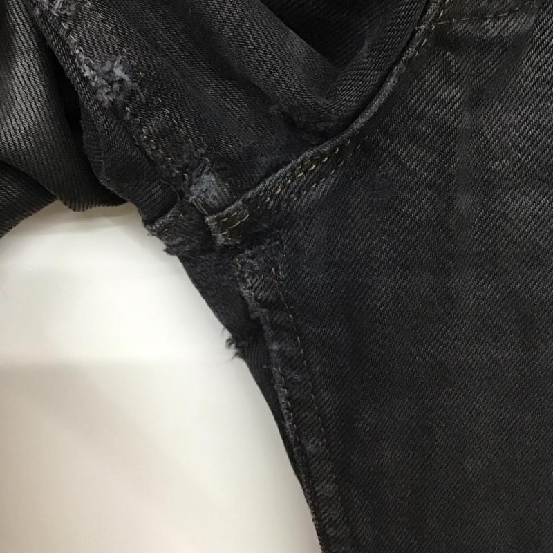 リーバイストラウスアンドコー Levi Strauss & co. パンツ デニム、ジーンズ デニムパンツ ストレートパンツ ワイドパンツ カジュアルパンツ 無地 黒 / ブラック /  メンズ USED 古着 中古 10112832