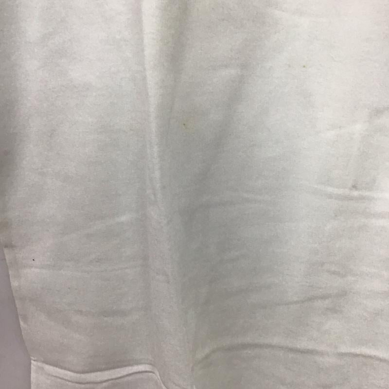 ベイプ BAPE カットソー 長袖 長袖カットソー プリントカットソー クルーネック ラグラン L プリント 白 / ホワイト / X 黒 / ブラック /  メンズ USED 古着 中古 10141230