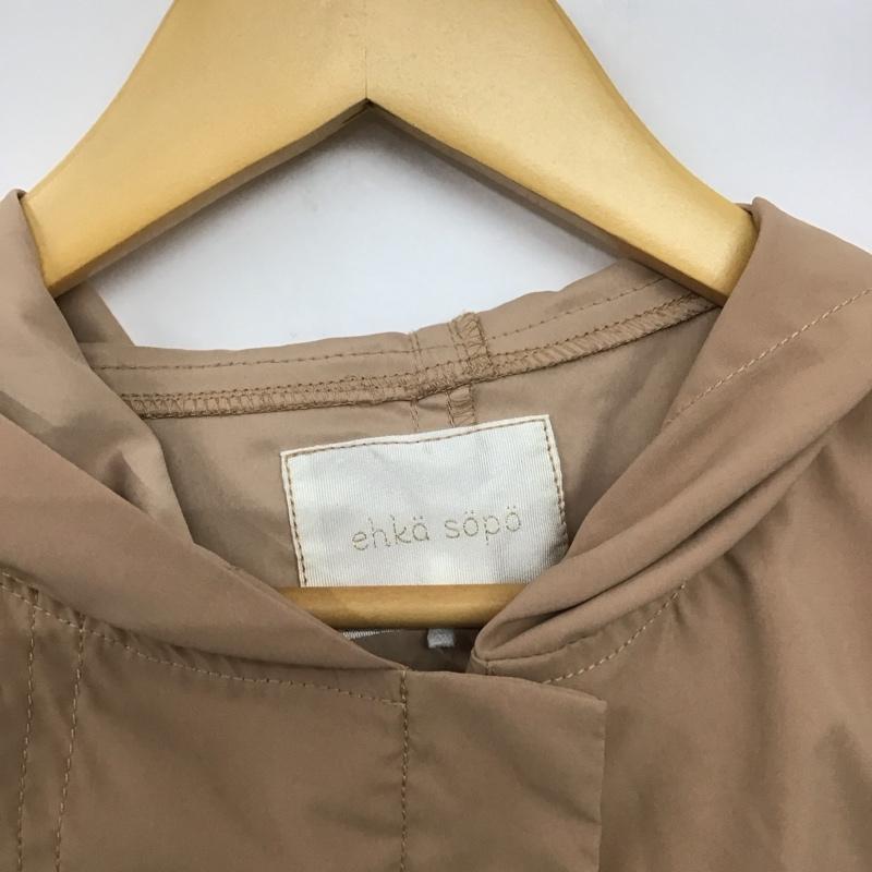 エヘカソポ ehka sopo ジャケット、上着 ジャケット、ブレザー M 無地 ベージュ / ベージュ /  レディース USED 古着 中古 10142745