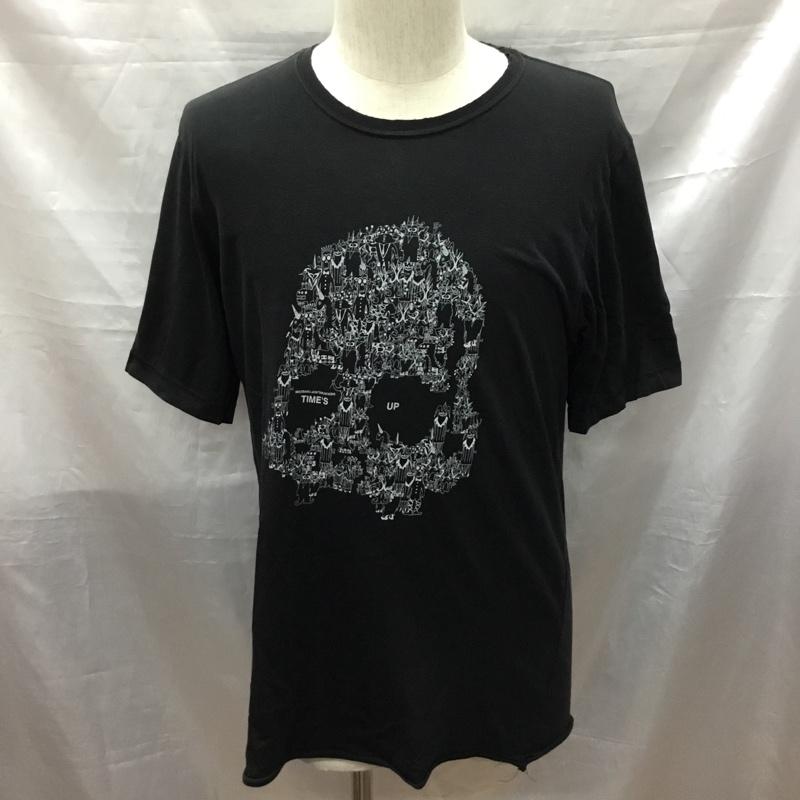 アンダーカバー UNDERCOVER Tシャツ 半袖 スカル ドクロ 2 プリント 黒 / ブラック /  メンズ USED 古着 中古 10117186