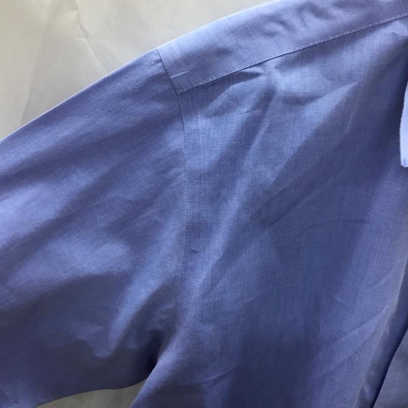 ブルックスブラザーズ BROOKS BROTHERS シャツ、ブラウス 半袖 無地 水色 / ライトブルー /  メンズ USED 古着 中古 10110613