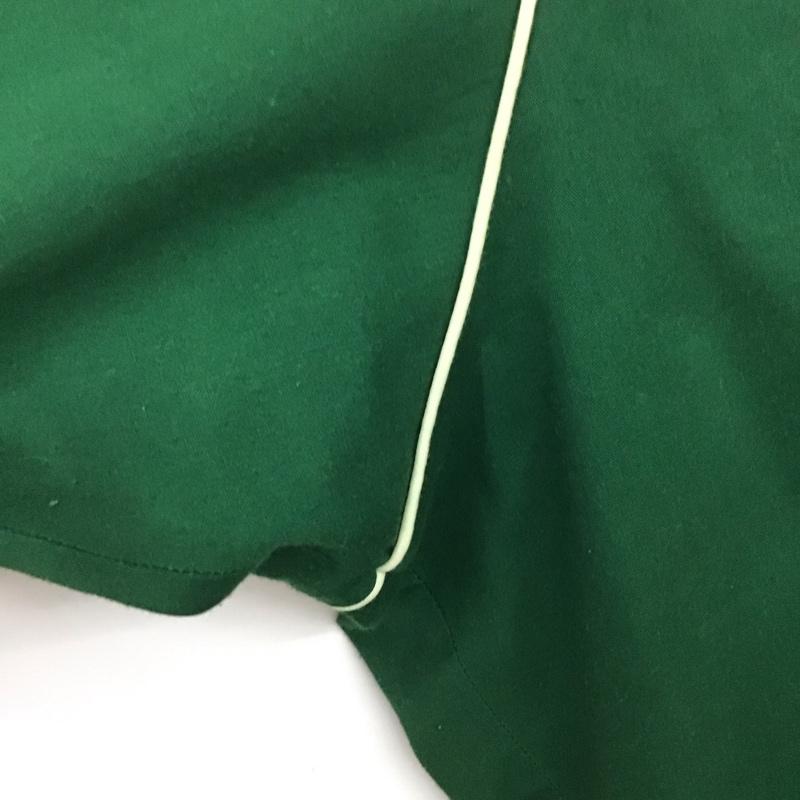 キングルイ King Louie シャツ、ブラウス 半袖 70s ボーリングシャツ 半袖シャツ M 無地 緑 / グリーン /  メンズ USED 古着 中古 10129635