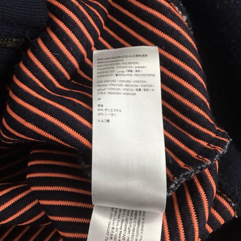 デシグアル Desigual パーカー 長袖 ジップアップパーカー 長袖パーカー カジュアルジャケット S ロゴ、文字 紺 / ネイビー /  メンズ USED 古着 中古 10148784