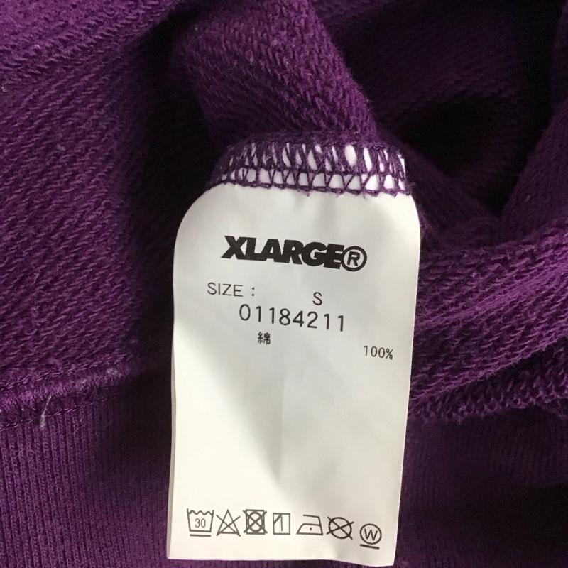 エクストララージ XLARGE トレーナー 長袖 長袖 S 無地 紫 / パープル /  メンズ USED 古着 中古 10145697