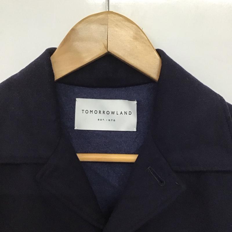 トゥモローランド TOMORROWLAND シャツ、ブラウス 長袖 長袖シャツ 無地シャツ カラーシャツ XS 無地 紺 / ネイビー /  メンズ USED 古着 中古 10145931
