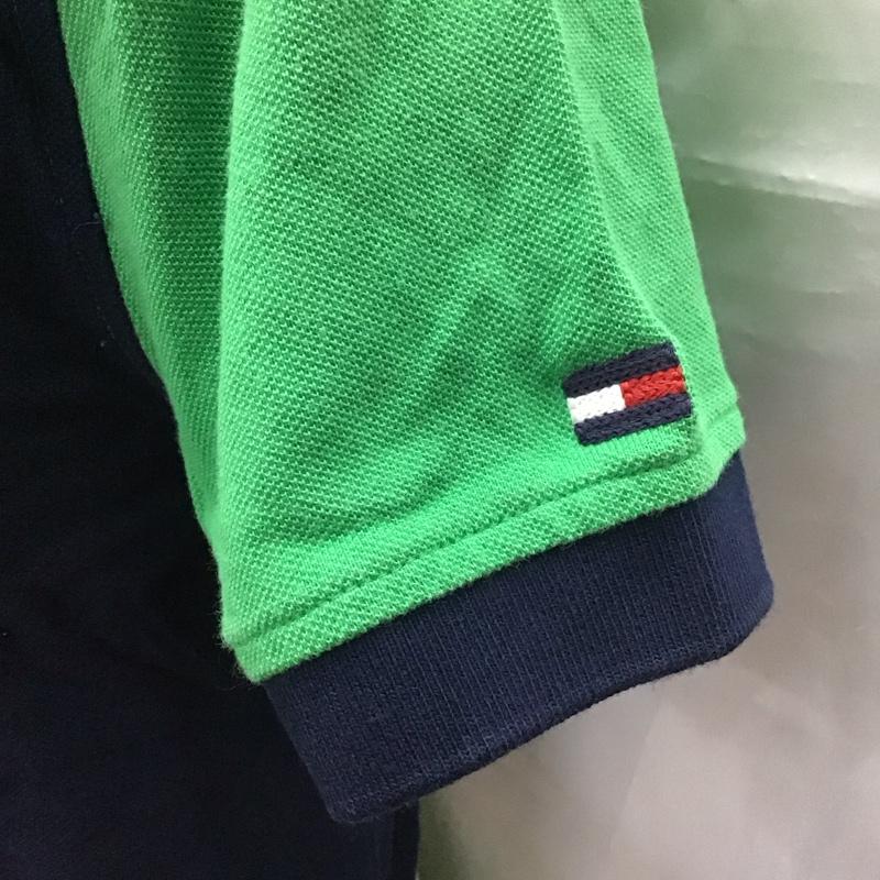 トミーヒルフィガー TOMMY HILFIGER ポロシャツ 半袖 半袖ポロシャツ カラーシャツ 半袖カットソー S ロゴ、文字 マルチカラー / マルチカラー /  メンズ USED 古着 中古 10111681