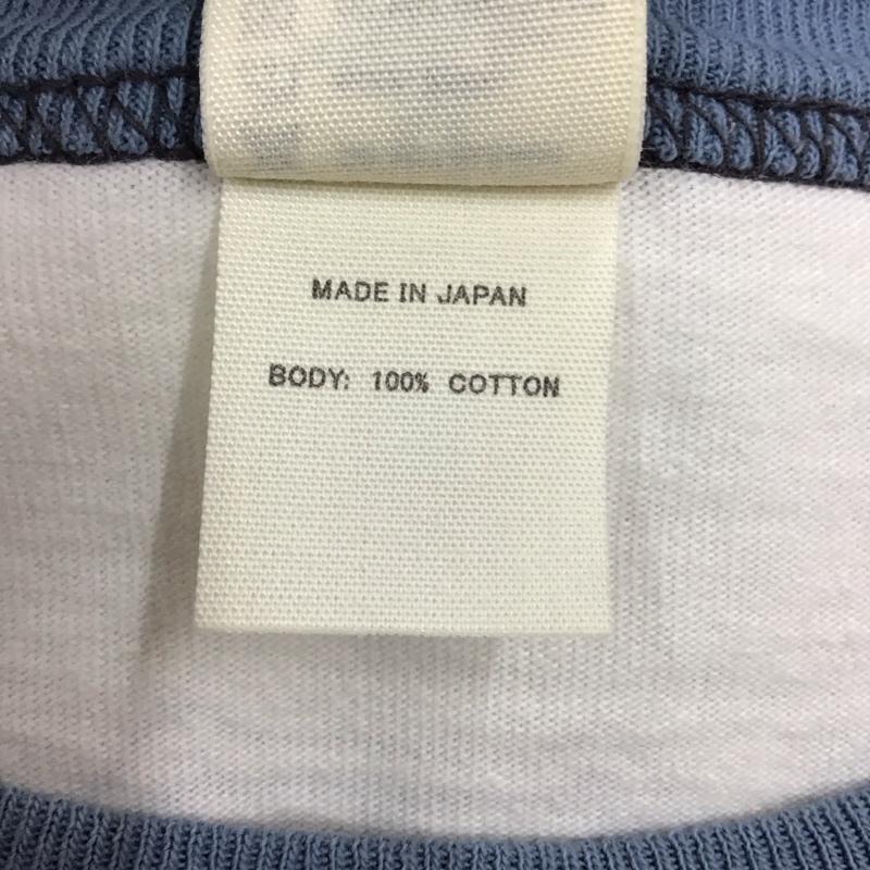 トイズマッコイ TOYS McCOY Tシャツ 半袖 リンガーT JOHNSON MOTORS XXL ロゴ、文字 白 / ホワイト / X 青 / ブルー /  メンズ USED 古着 中古 10118032