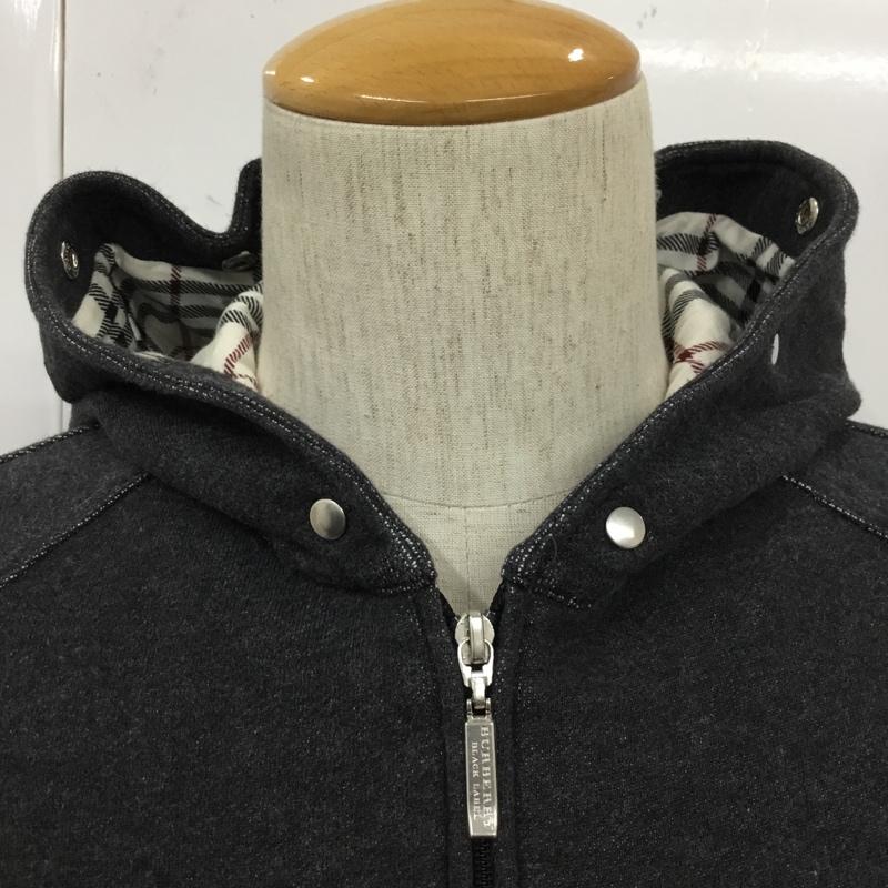 バーバリーブラックレーベル BURBERRY BLACK LABEL パーカー 長袖 ジップパーカー 3 無地 マルチカラー / マルチカラー /  メンズ USED 古着 中古 10109964