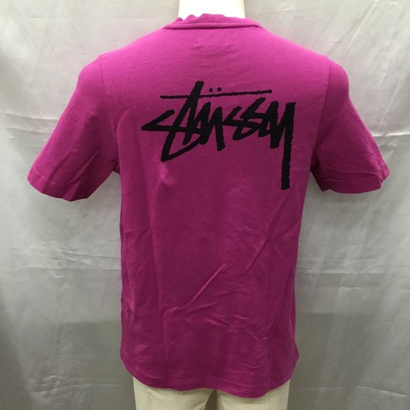 ステューシー STUSSY Tシャツ 半袖 XS ロゴ、文字 紫 / パープル /  メンズ USED 古着 中古 10113436