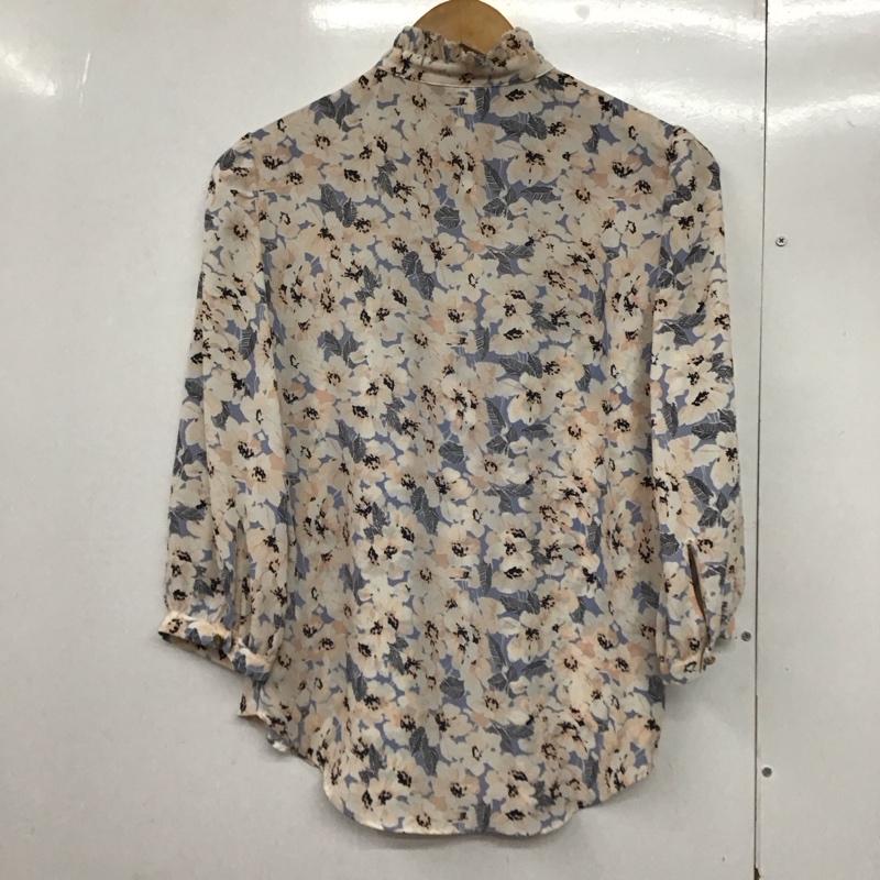 ローレンラルフローレン LAUREN RALPH LAUREN シャツ、ブラウス 七分袖 S 総柄 マルチカラー / マルチカラー /  レディース USED 古着 中古 10144284