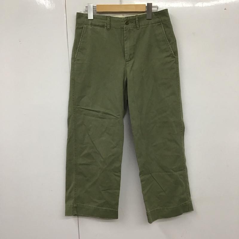 ラルフローレン RALPHLAUREN パンツ ワークパンツ、ペインターパンツ ワイドパンツ カジュアルパンツ ワークパンツ 4 無地 カーキ / カーキ /  レディース USED 古着 中古 10128947
