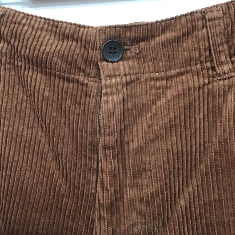 スタディオクリップ studio CLIP ボトムス ボトムス コーデュロイパンツ 3L 無地 茶 / ブラウン /  レディース USED 古着 中古 10142778