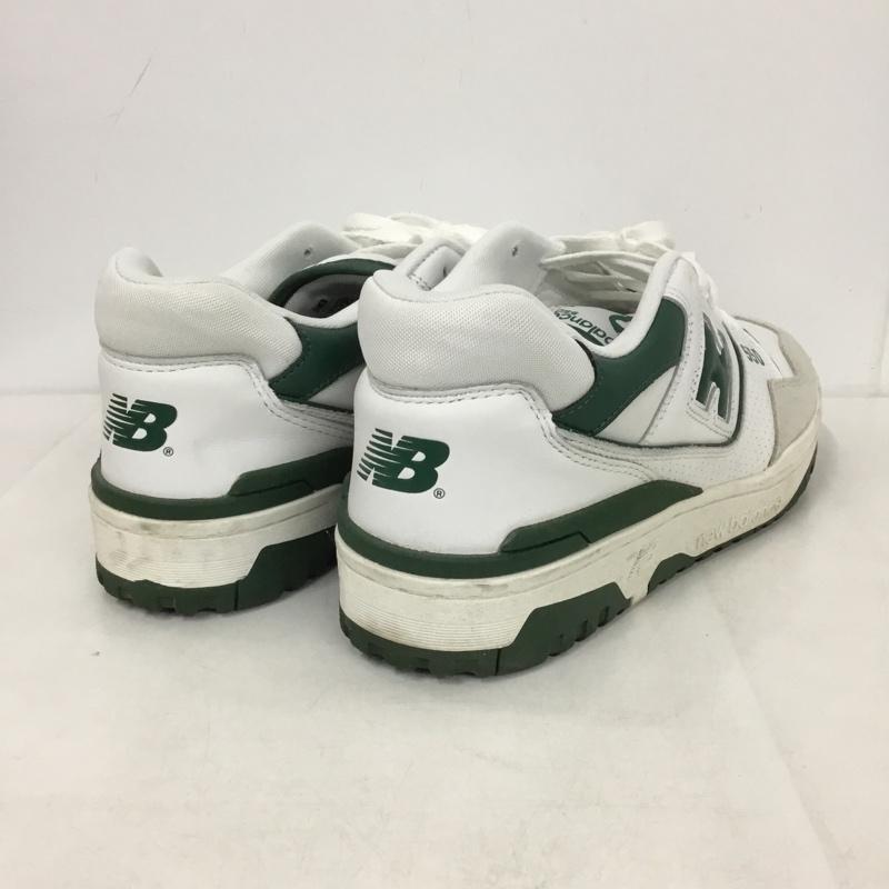 ニューバランス New Balance スニーカー スニーカー BB550WT1 28.5cm 箱有 28.5cm ロゴ、文字 白 / ホワイト / X 緑 / グリーン /  メンズ USED 古着 中古 10142710