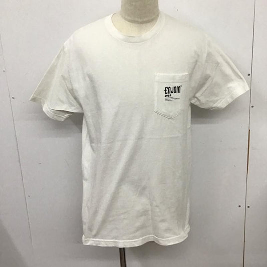 ロンハーマン Ron Herman Tシャツ 半袖 半袖カットソー プリントTシャツ クルーネックカットソー L プリント 白 / ホワイト /  メンズ USED 古着 中古 10126224