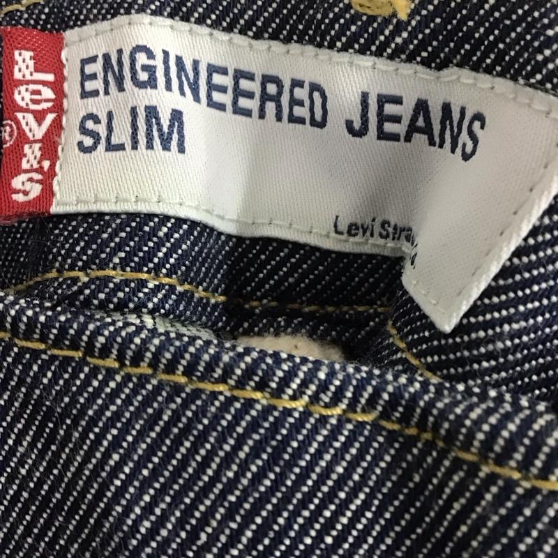 リーバイス Levi s パンツ デニム、ジーンズ 00004-08 ENGINEERED JEANS W29 タグ付き 29インチ 無地 インディゴ / インディゴ /  レディース USED 古着 中古 10111191
