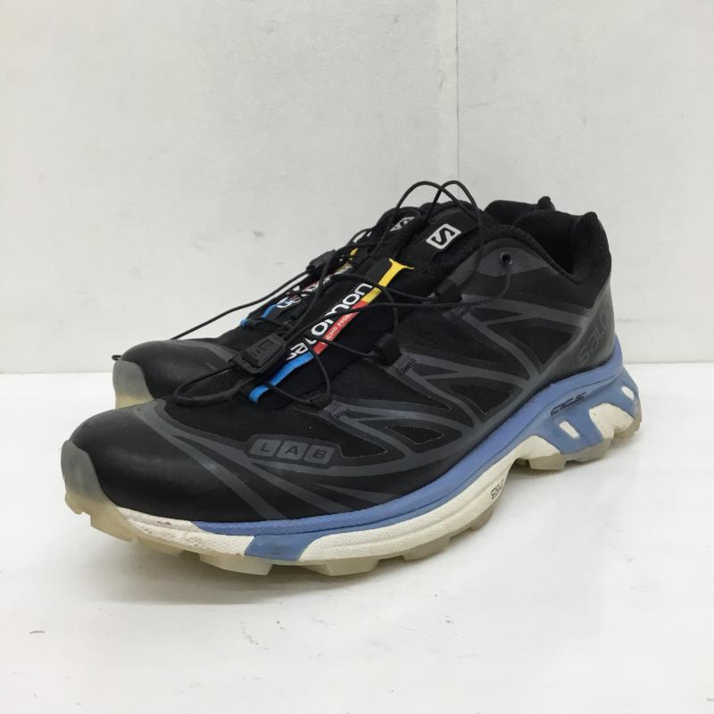 サロモン SALOMON スニーカー スニーカー サロモン　XT-６　CLEAR　416409 27.5cm ロゴ、文字 黒 / ブラック / X 青 / ブルー / X 赤 / レッド / X 黄 / イエロー /  メンズ USED 古着 中古 10120977