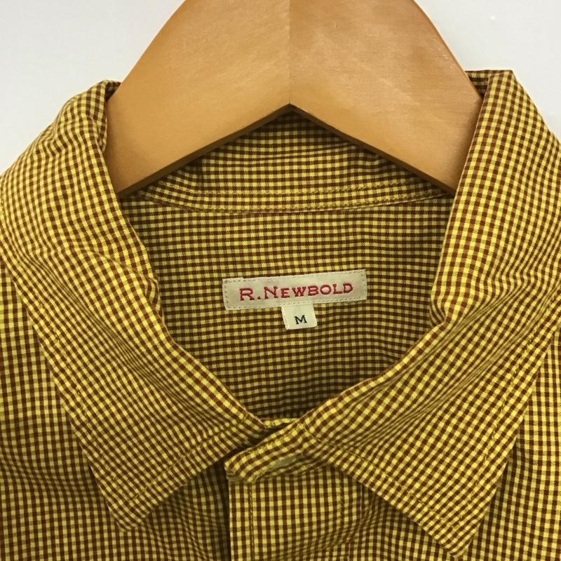 アール・ニューボールド R.NEWBOLD シャツ、ブラウス 半袖 半袖シャツ チェックシャツ カラーシャツ M チェック マルチカラー / マルチカラー /  メンズ USED 古着 中古 10146107