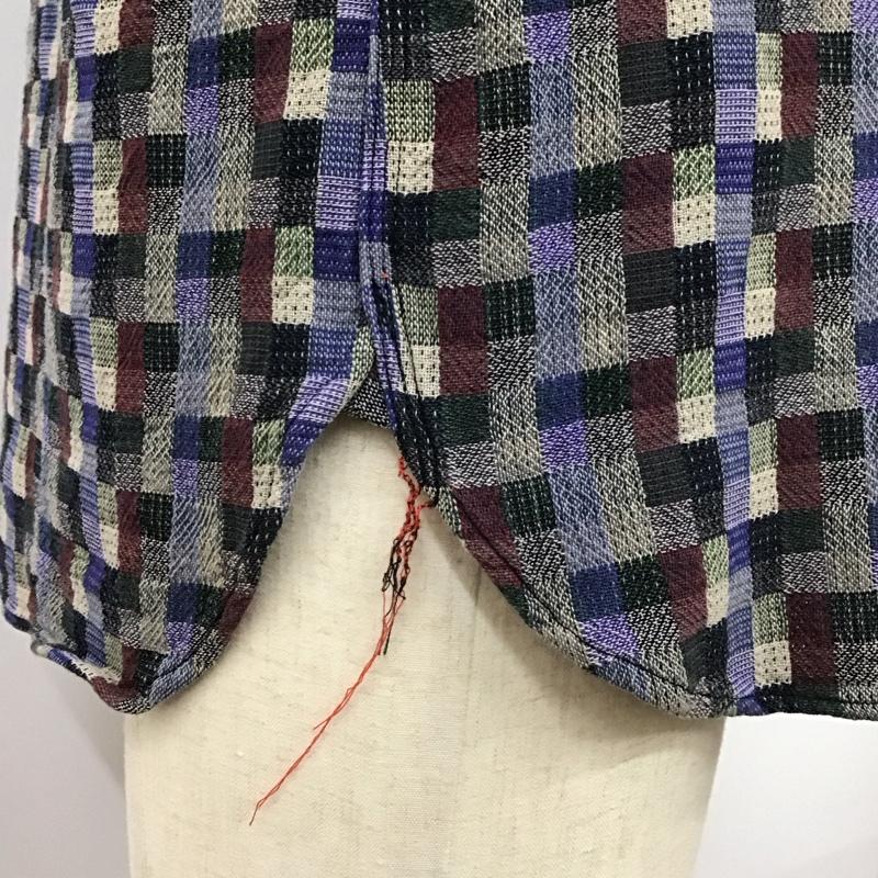 シュガーケーン SUGAR CANE シャツ、ブラウス 半袖 M チェック マルチカラー / マルチカラー /  メンズ USED 古着 中古 10113088