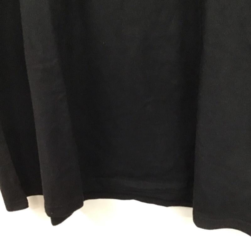 マナスタッシュ MANASTASH Tシャツ 半袖 半袖カットソー プリントカットソー クルーネック XXL ロゴ、文字 黒 / ブラック /  メンズ USED 古着 中古 10142634