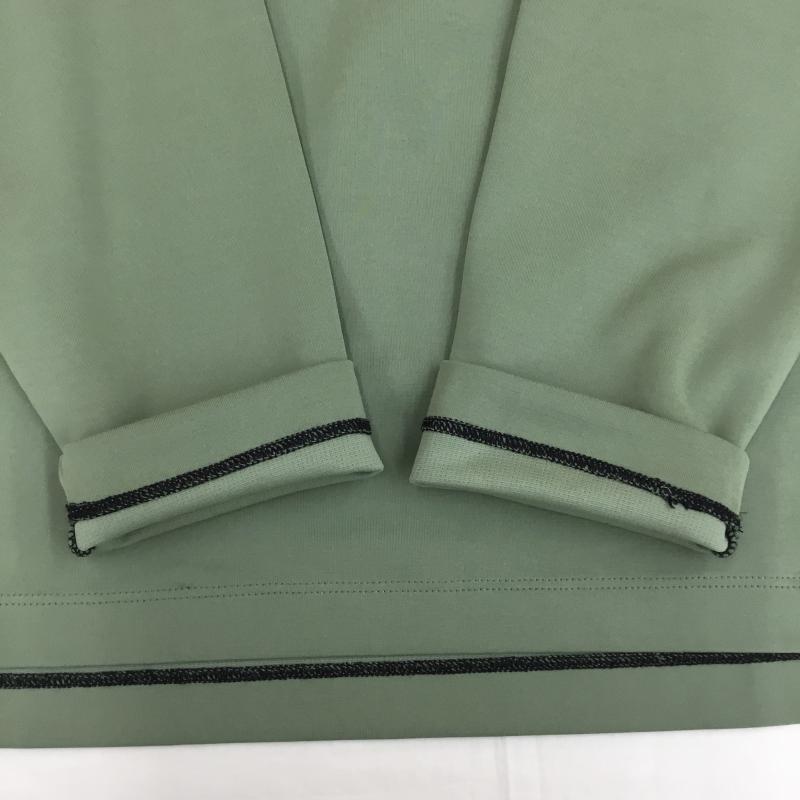 マウンテン ハード ウェアー MOUNTAIN HARDWEAR カットソー 長袖 OE0875-354 L ロゴ、文字 緑 / グリーン /  メンズ USED 古着 中古 10139058