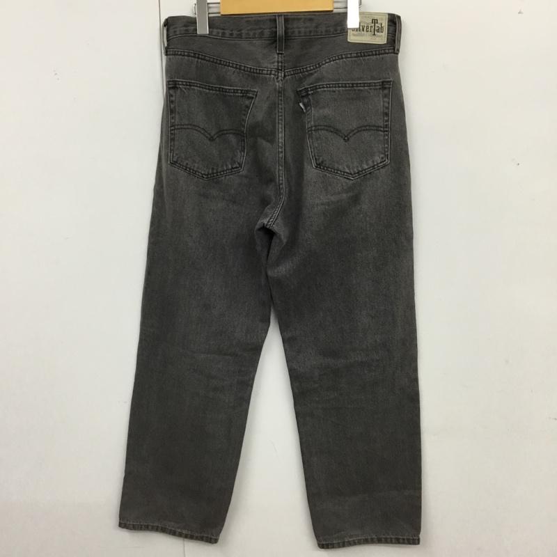 リーバイス Levi s パンツ デニム、ジーンズ A3421-0000 SILVERTAB W32 L30 LOOSE 32インチ 無地 黒 / ブラック /  メンズ USED 古着 中古 10119854