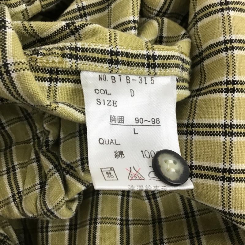 古着 USED シャツ、ブラウス 長袖 L チェック マルチカラー / マルチカラー /  メンズ USED 古着 中古 10106014