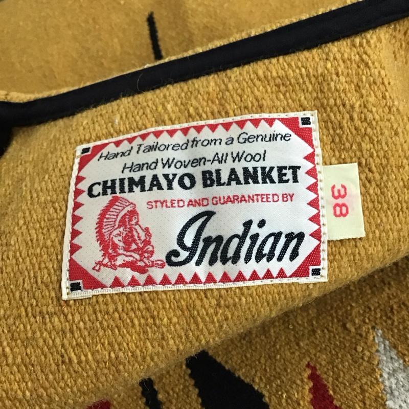 インディアン モーターサイクル INDIAN MOTORCYCLE ベスト ベスト ベスト ノースリーブカットソー 前ボタン 38 プリント 黄 / イエロー /  メンズ USED 古着 中古 10119150