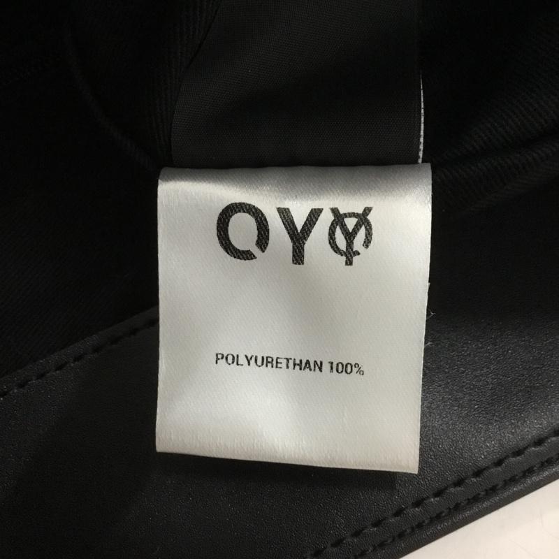 オーワイ OY トートバッグ トートバッグ ロゴレザーショッパーバッグ ロゴ、文字 黒 / ブラック /  メンズ USED 古着 中古 10133612