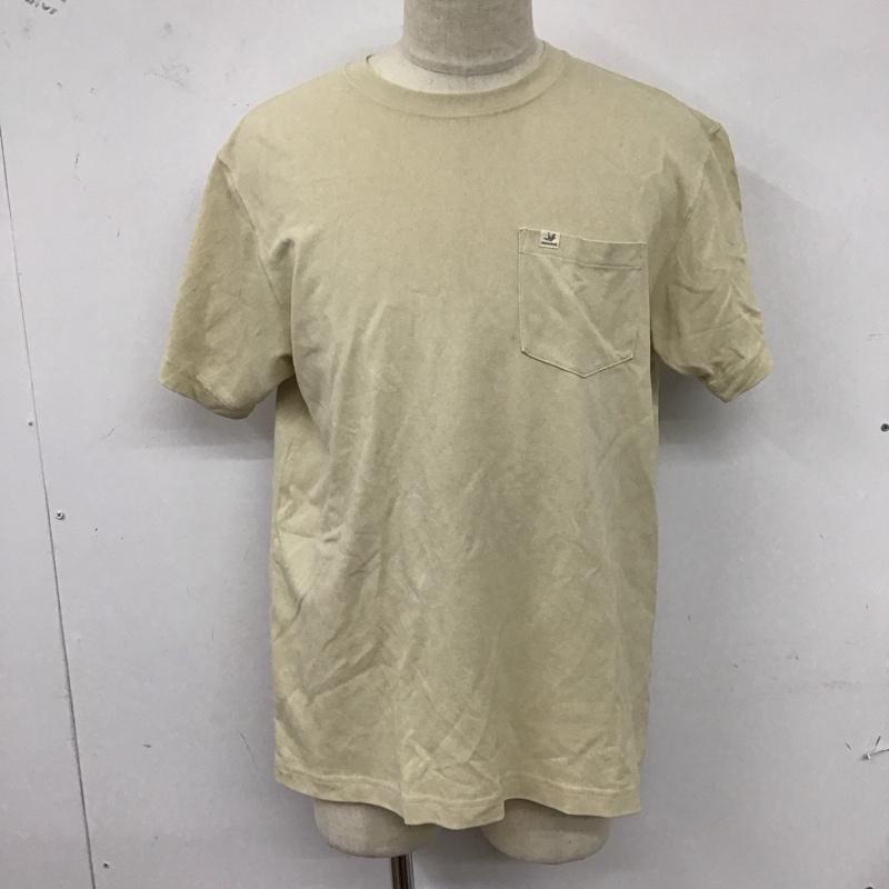 モンベル mont-bell Tシャツ 半袖 2104801 KAMICOT 半袖カットソー クルーネックカットソー L 無地 ベージュ / ベージュ /  メンズ USED 古着 中古 10125921
