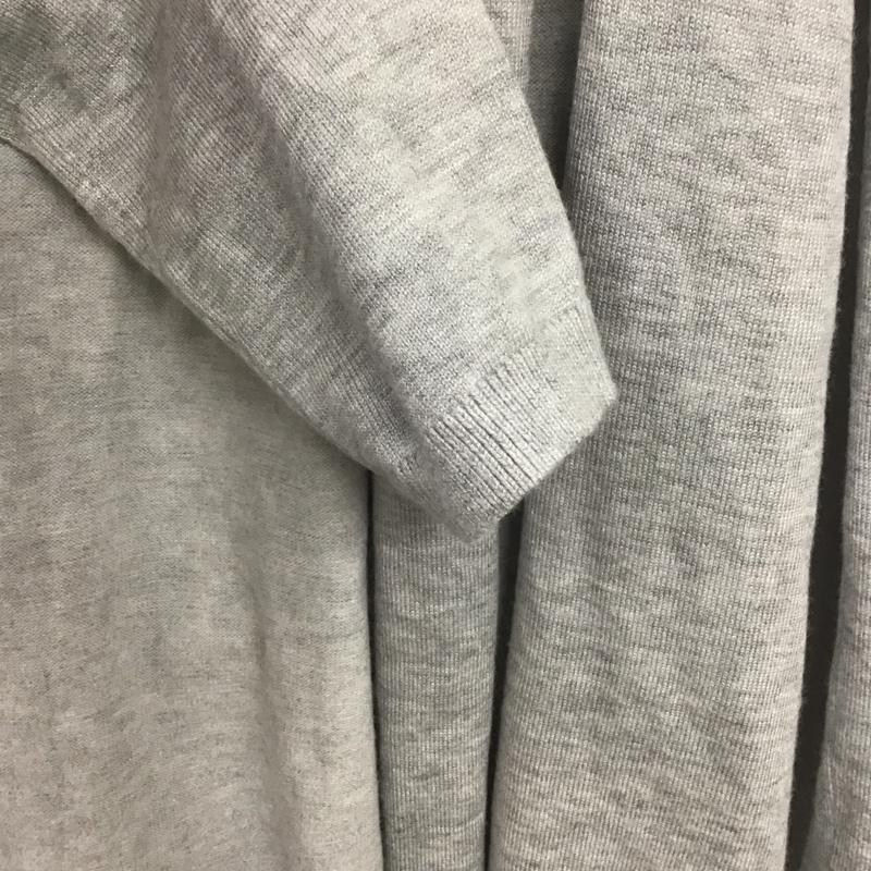 ザラ ZARA カーディガン 長袖 M 無地 灰 / グレー /  レディース USED 古着 中古 10148701