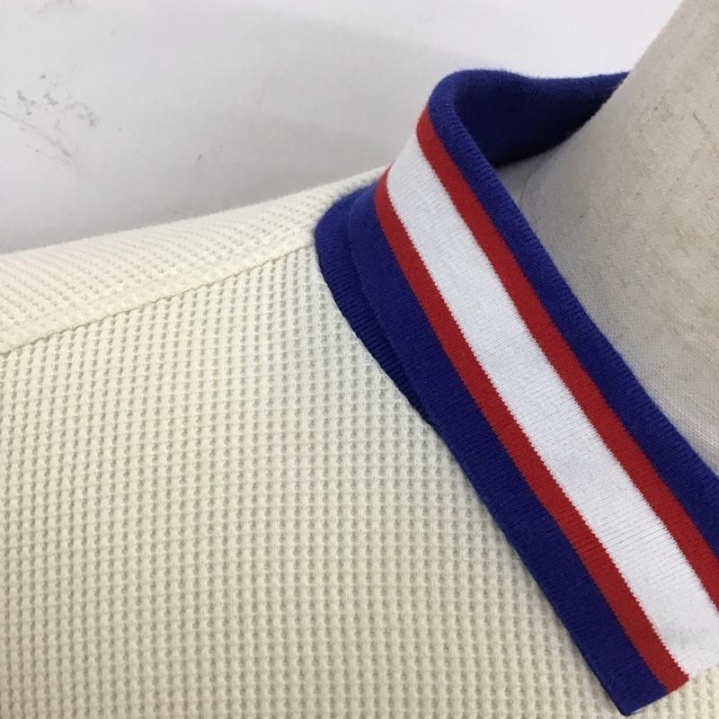 シュプリーム Supreme ポロシャツ 長袖 23AW ThermalL/SPolo サーマルポロシャツ 長袖ポロシャツ L ロゴ、文字 アイボリー / アイボリー /  メンズ USED 古着 中古 10115933