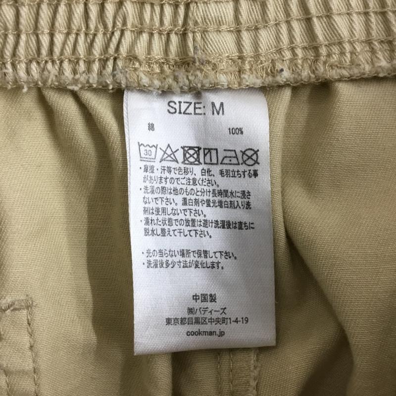 クックマン COOKMAN パンツ ワークパンツ、ペインターパンツ ワイドパンツ カジュアルパンツ ワークパンツ M 無地 ベージュ / ベージュ /  メンズ USED 古着 中古 10110062