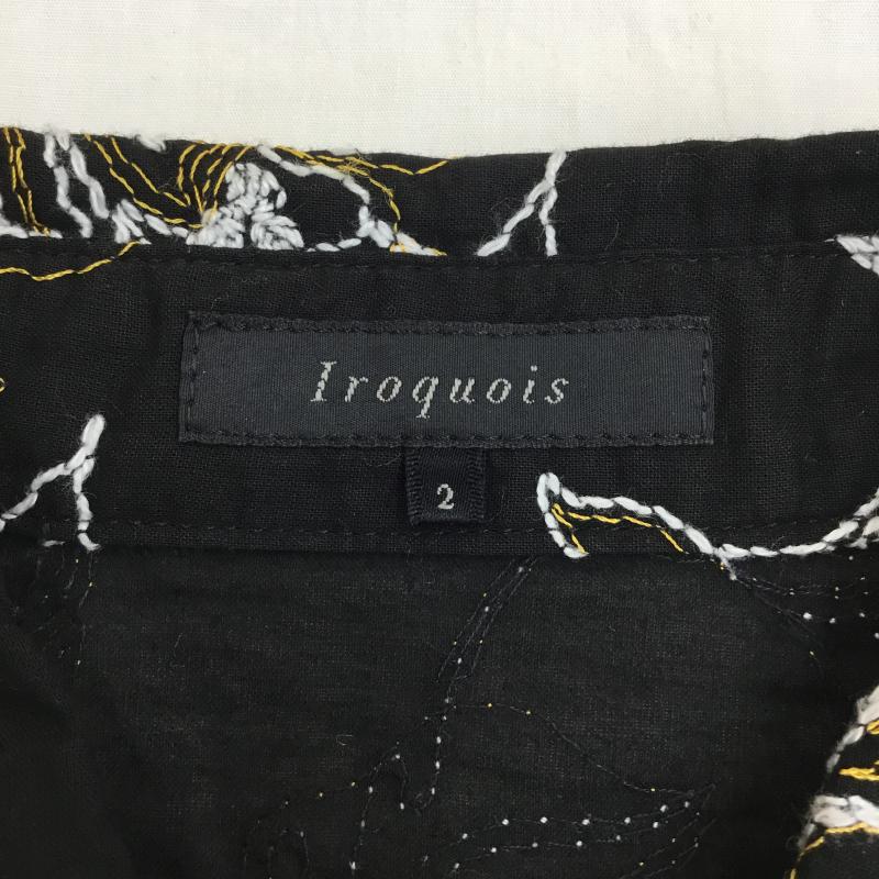 ＵＳＥＤ古着 USED/古着 シャツ、ブラウス 半袖 M05SSH017 刺繍 半袖 シャツ 黒 2 刺繍 黒 / ブラック /  メンズ USED 古着 中古 10135891