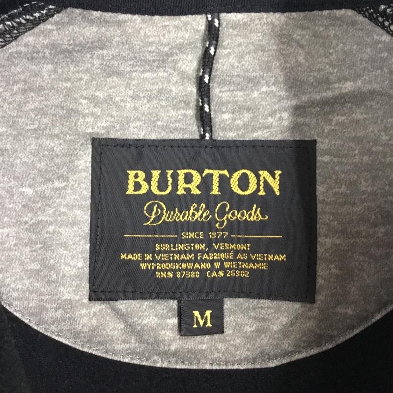 バートン BURTON パーカー 長袖 ジップアップパーカー 長袖パーカー フード付きパーカー M ロゴ、文字 茶 / ブラウン /  メンズ USED 古着 中古 10122346