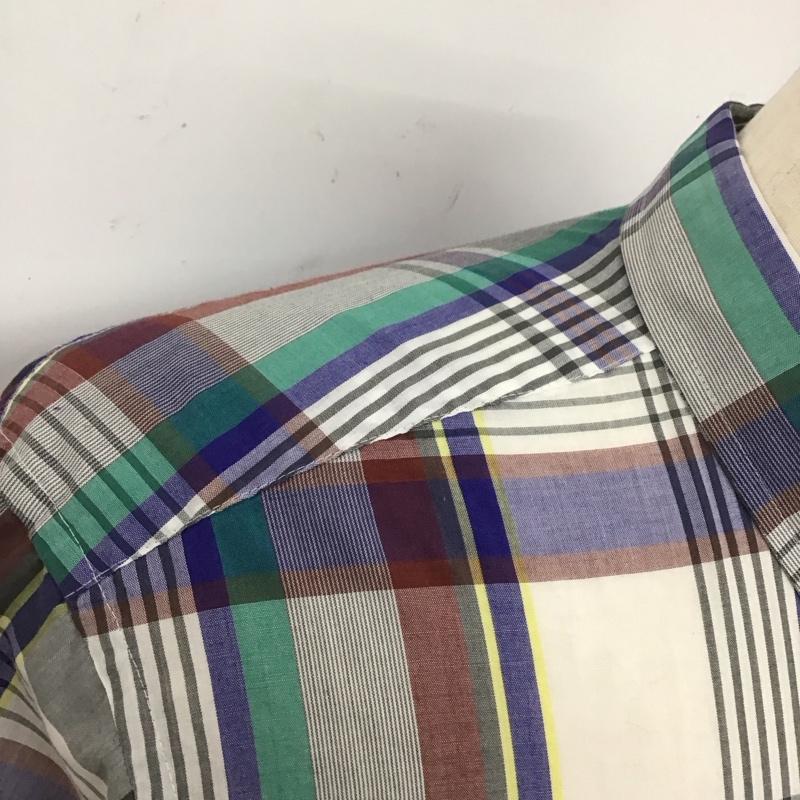 タウンクラフト TOWNCRAFT シャツ、ブラウス 長袖 長袖シャツ チェックシャツ カラーシャツ ボタンダウンシャツ L チェック マルチカラー / マルチカラー /  メンズ USED 古着 中古 10125744