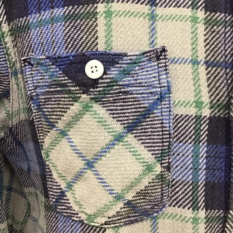 ファイブブラザー FIVE BROTHER シャツ、ブラウス 長袖 長袖 L チェック マルチカラー / マルチカラー /  メンズ USED 古着 中古 10109837