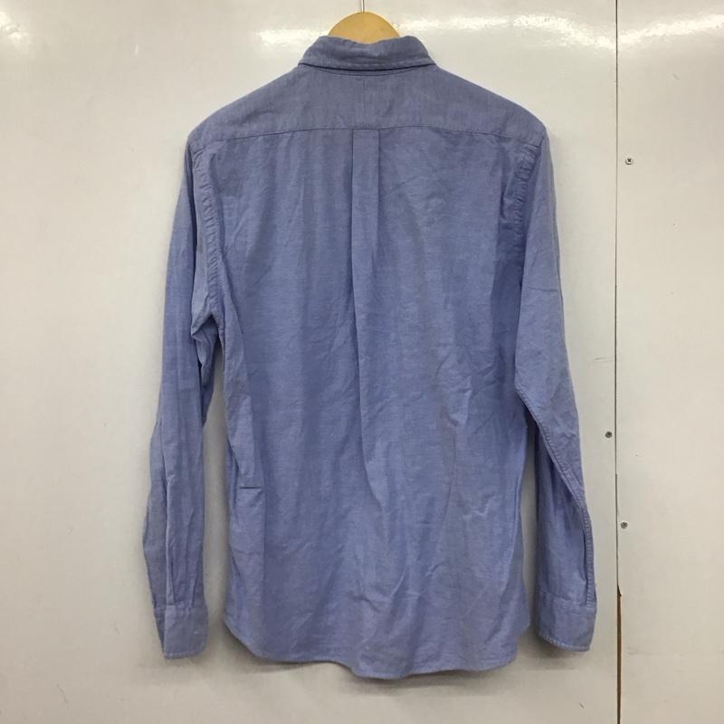 ラルフローレン RALPHLAUREN シャツ、ブラウス 長袖 L 無地 水色 / ライトブルー /  メンズ USED 古着 中古 10145752
