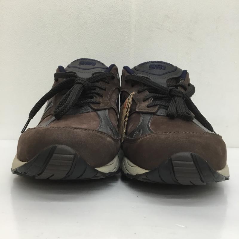 ニューバランス New Balance スニーカー スニーカー M991NBB US：10.5 ロゴ、文字 ダークブラウン / ダークブラウン /  メンズ USED 古着 中古 10105900