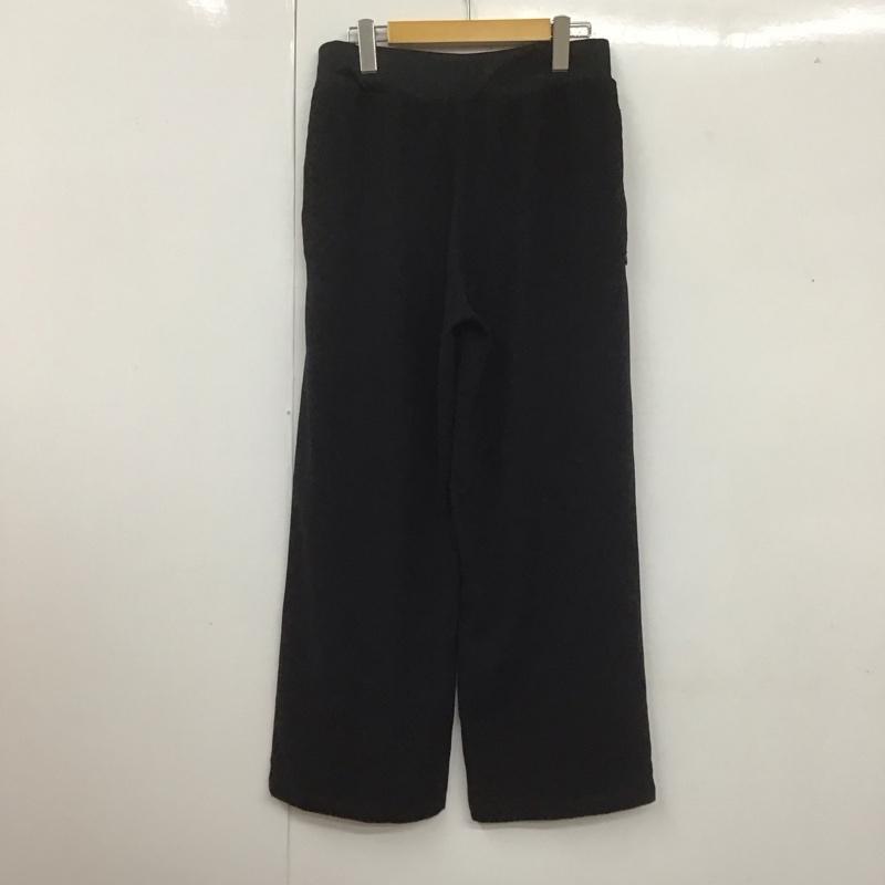 アディダス adidas ボトムス ボトムス BK5899 BELLBOTTOM PANT イージーパンツ L ロゴ、文字 黒 / ブラック /  レディース USED 古着 中古 10107362