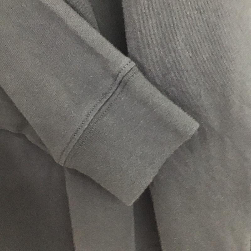 アディダス adidas カットソー 長袖 長袖カットソー プリントカットソー クルーネック ロゴ、文字 黒 / ブラック /  メンズ USED 古着 中古 10133710