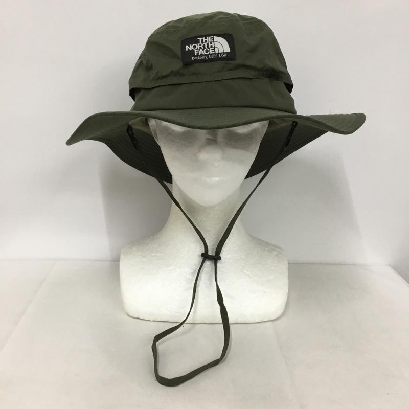 ザノースフェイス THE NORTH FACE 帽子 ハット NN41918 ホライズンハット HORIZON HAT タグ付き ロゴ、文字 カーキ / カーキ /  メンズ USED 古着 中古 10144841