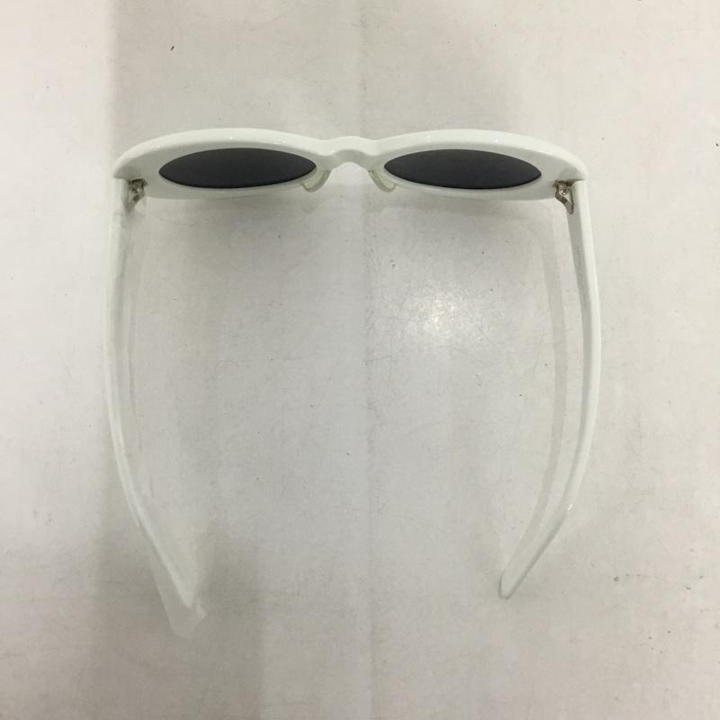 ASIWC ASIWC めがね・サングラス サングラス COCO DE KIMEL ケース付き ロゴ、文字 白 / ホワイト / X 黒 / ブラック /  レディース USED 古着 中古 10145507