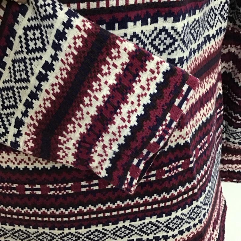 バーバリーブラックレーベル BURBERRY BLACK LABEL カットソー 長袖 長袖カットソー Vネックカットソー ロングスリーブカットソー プリントTシャツ 3 プリント マルチカラー / マルチカラー /  メンズ USED 古着 中古 10114643