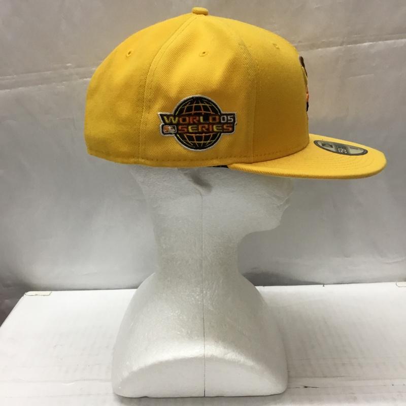 ニューエラ NEW ERA 帽子 キャップ 59FIFTY 63.5cm SOX ロゴ、文字 黄 / イエロー /  メンズ USED 古着 中古 10108901