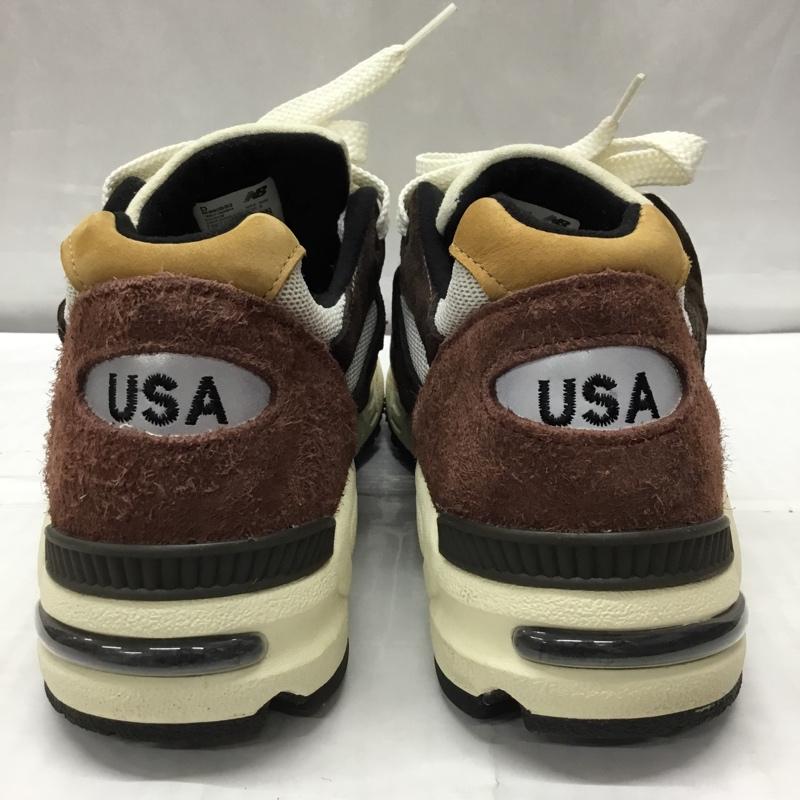 ニューバランス New Balance スニーカー スニーカー M990BB2 27.5cm 箱有 27.5cm ロゴ、文字 白 / ホワイト / X 黒 / ブラック / X 茶 / ブラウン / X ベージュ / ベージュ /  メンズ USED 古着 中古 10117608