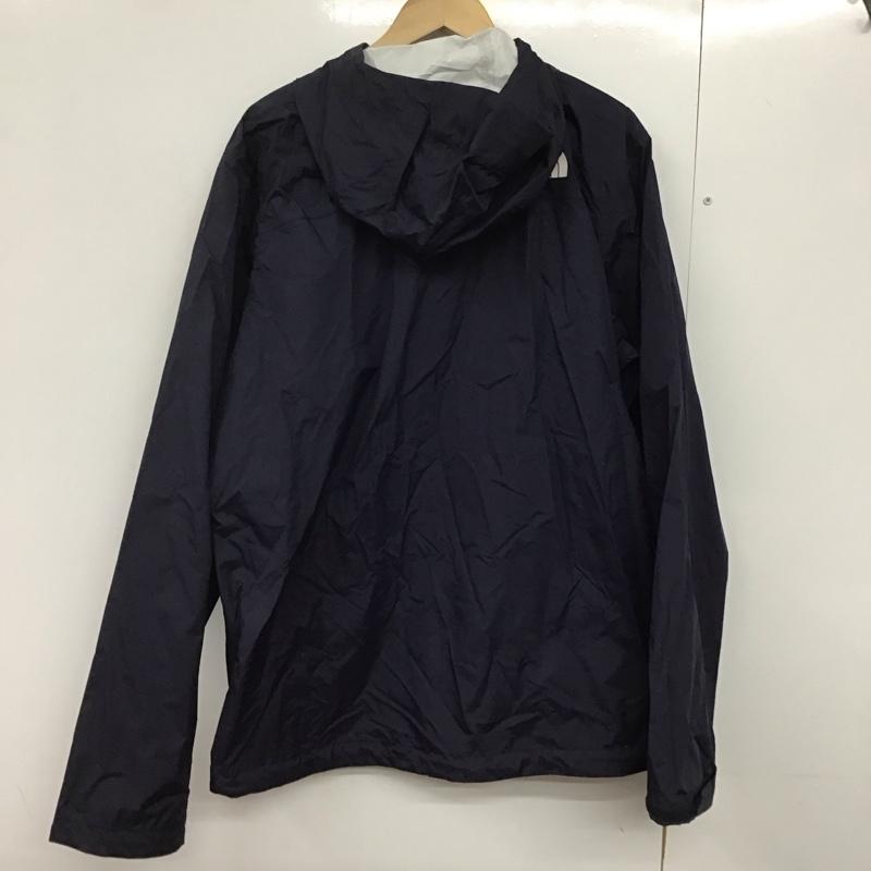 ザノースフェイス THE NORTH FACE ジャケット、上着 ジャンパー、ブルゾン M ロゴ、文字 X プリント 紺 / ネイビー /  メンズ USED 古着 中古 10141174