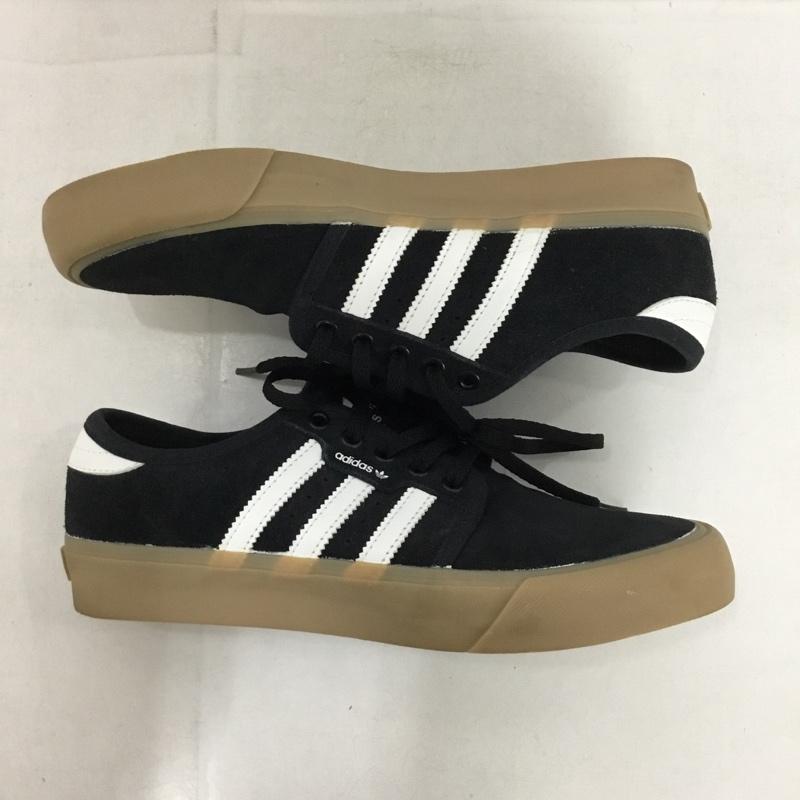 アディダス adidas スニーカー スニーカー EG2632 SEELEYXT 24.5cm 24.5cm ロゴ、文字 黒 / ブラック / X 白 / ホワイト /  レディース USED 古着 中古 10148637